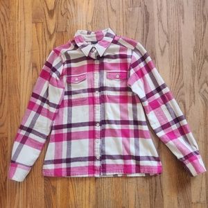 Patagonia Fjord Flannel Organic Cotton Plaid Long Sleeve Shirt Women's 4